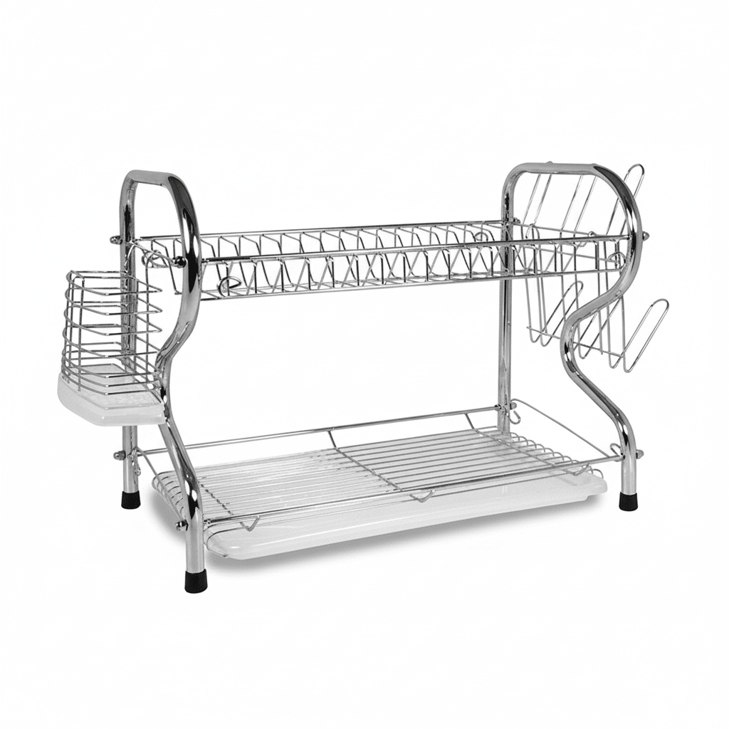 Better Chef 16 - inch 2 Level Dish Rack - Galactic capuchin