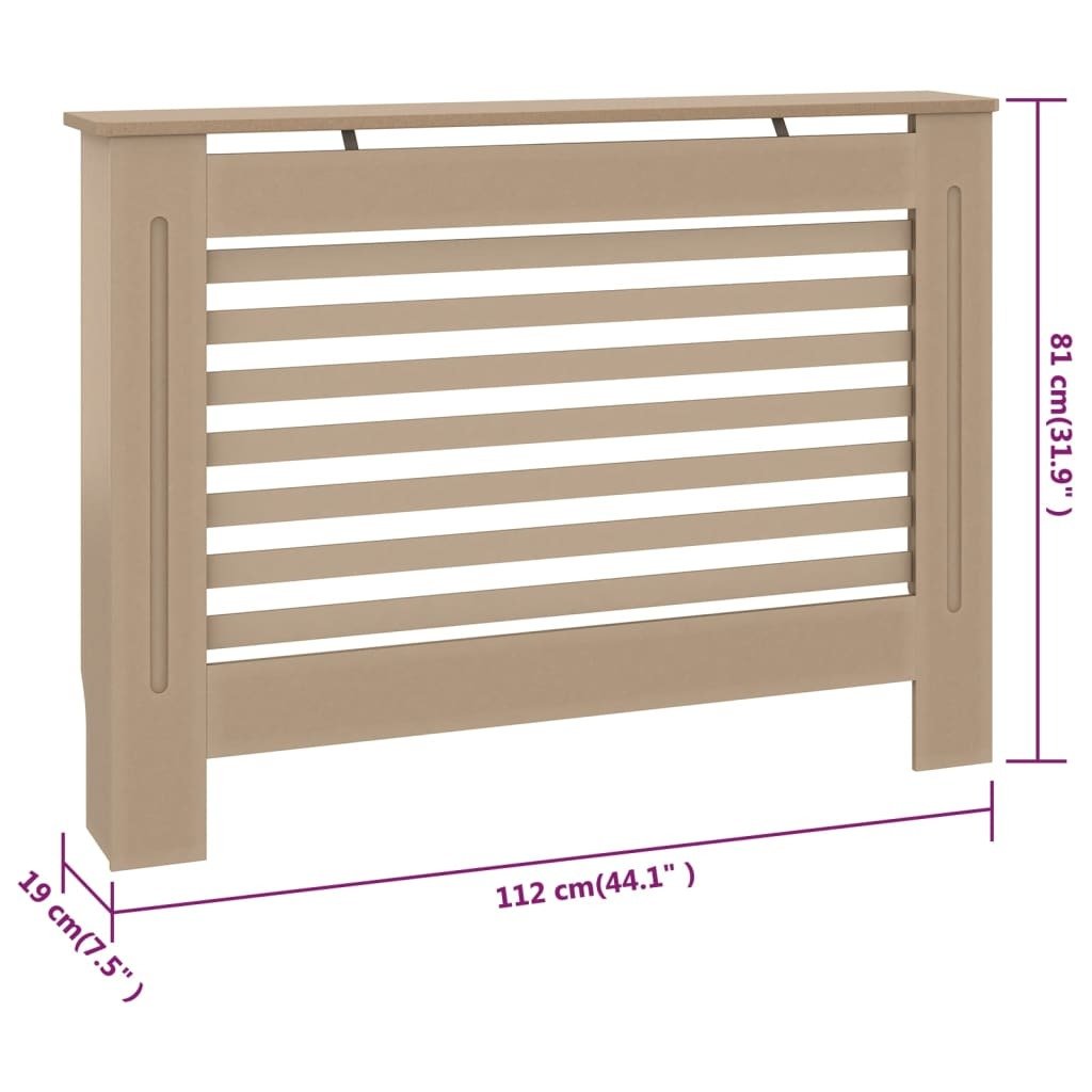 Radiator Cover 44.1"x7.5"x32.1" MDF - Galactic capuchin