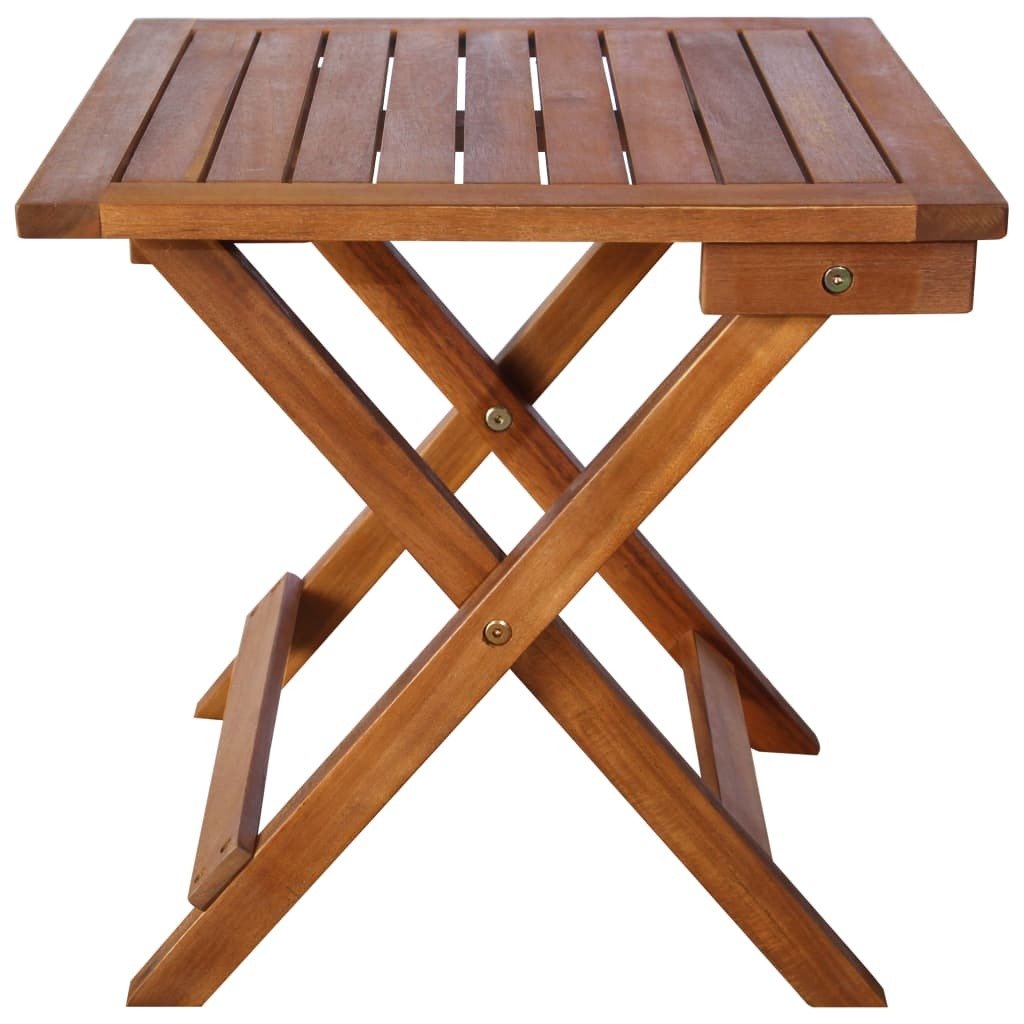 Sun Loungers 2 pcs with Table and Cushions Solid Acacia Wood - Galactic capuchin