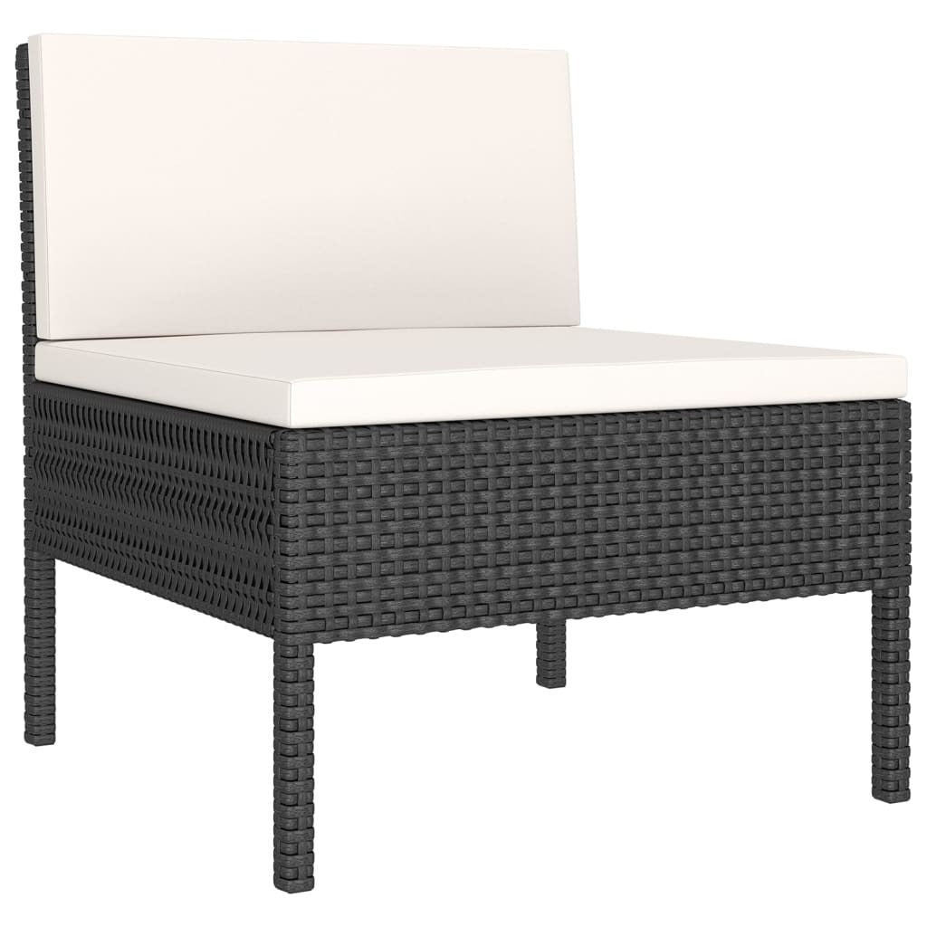 Garden Lounge Set Black - Galactic capuchin