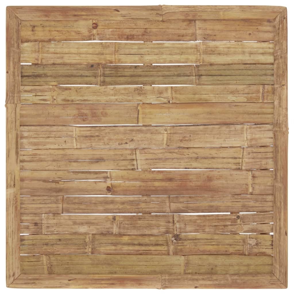 Garden Lounge Set Dark grey Bamboo, 100% polyester Standard - Galactic capuchin