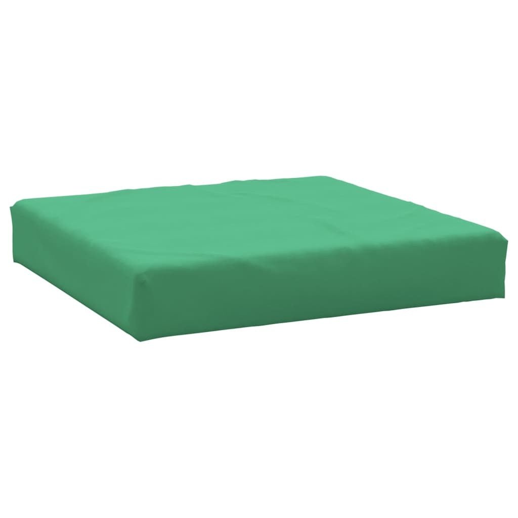 Pallet Cushion Green Oxford fabric, Hollow fiber, Foam fiber - Galactic capuchin