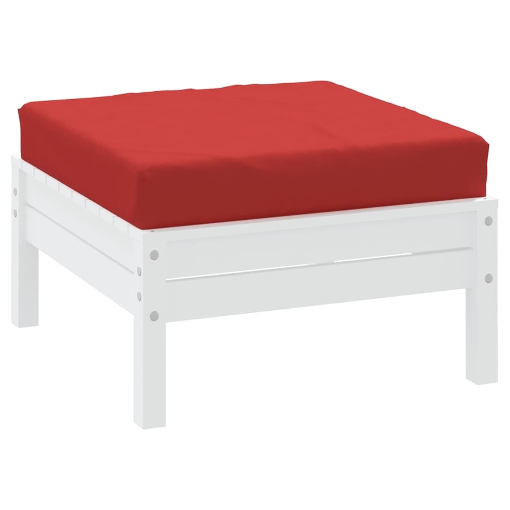 Pallet Cushion Red Oxford fabric, Foam fiber - Galactic capuchin