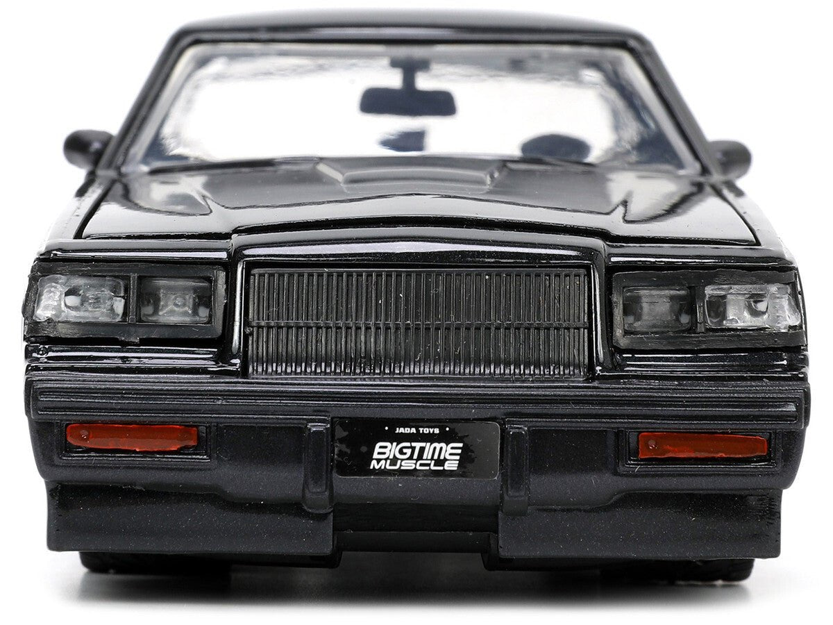1987 Buick Grand National Black Metallic "Blackbird" "Bigtime Muscle" Series 1/24 Diecast Model Car by Jada - Galactic capuchin