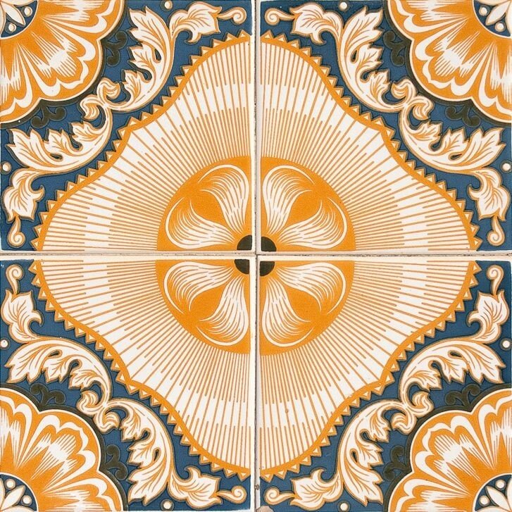 4" X 4" Golden Deco Peel And Stick Removable Tiles - Galactic capuchin