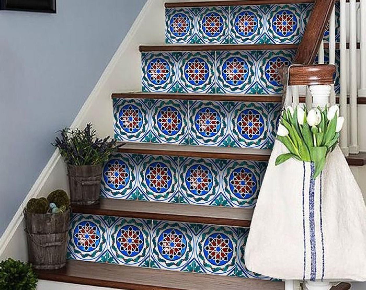 8" X 8" Augustine Removable Peel and Stick Tiles - Galactic capuchin