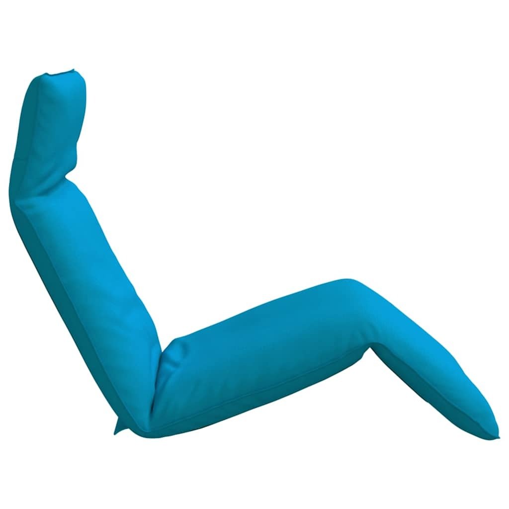 Folding Sun lounger Light Blue 68.9x21.3x3.3" Oxford Fabric - Galactic capuchin