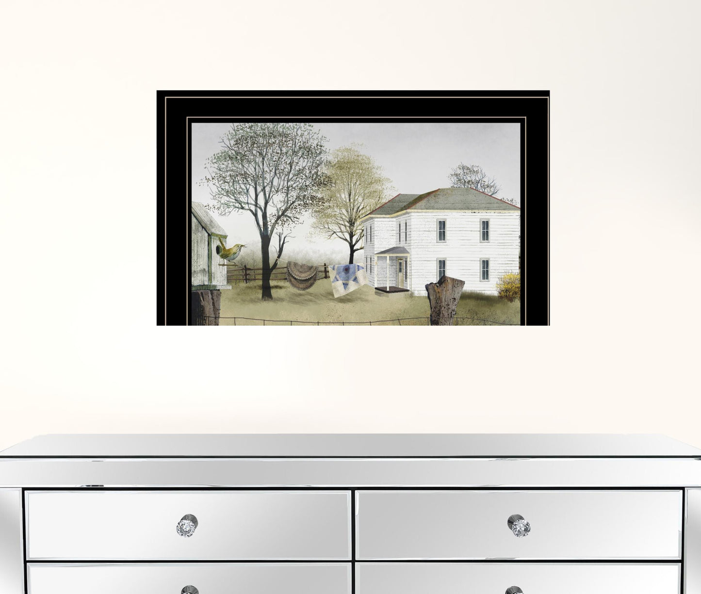 Spring Cleaning 2 Black Framed Print Wall Art - Galactic capuchin