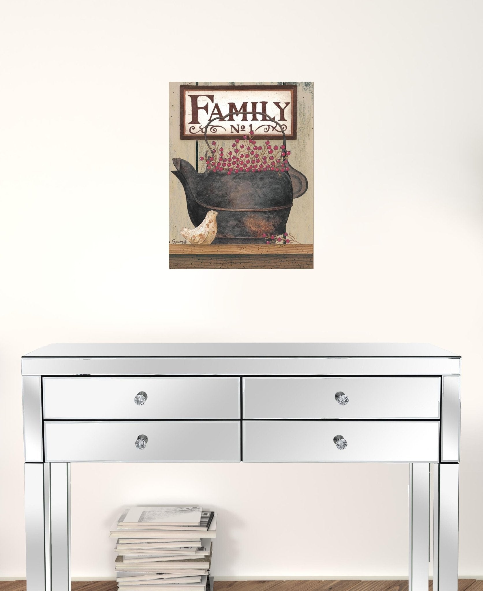 FAMILY NO1 White Framed Print Wall Art - Galactic capuchin