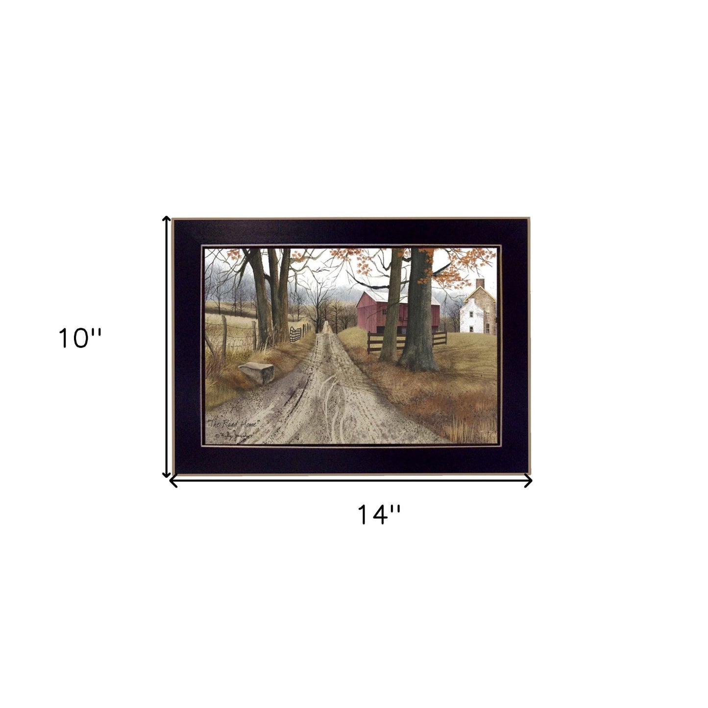 The Road Home Black Framed Print Wall Art - Galactic capuchin