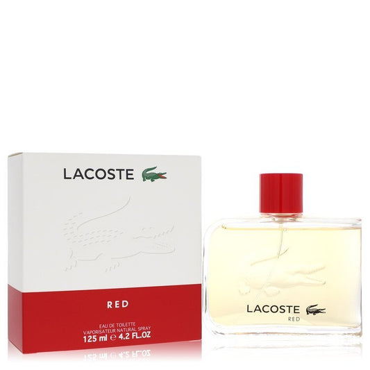 Lacoste Red Style In Play by Lacoste Eau De Toilette Spray (New Packaging) 4.2 oz (Men) - Galactic capuchin