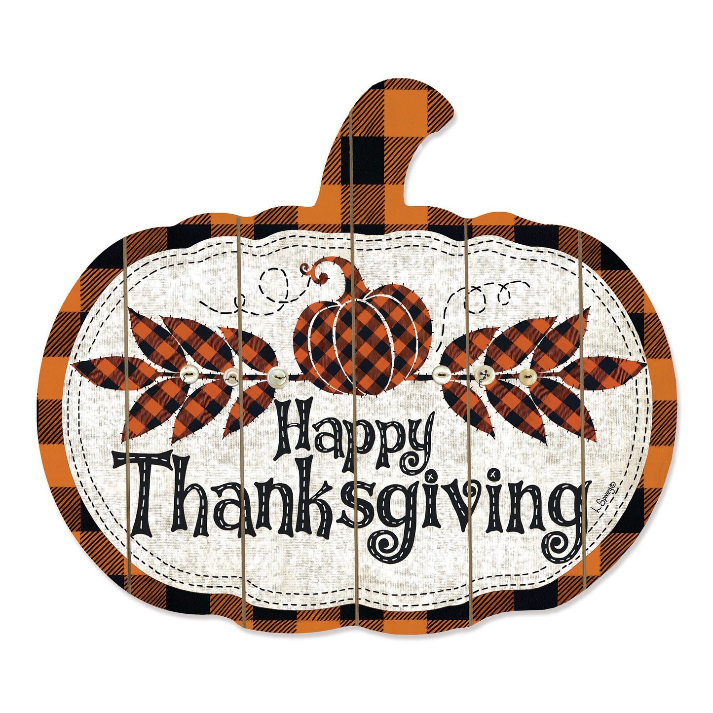 Happy Thanksgiving Unframed Print Wall Art - Galactic capuchin