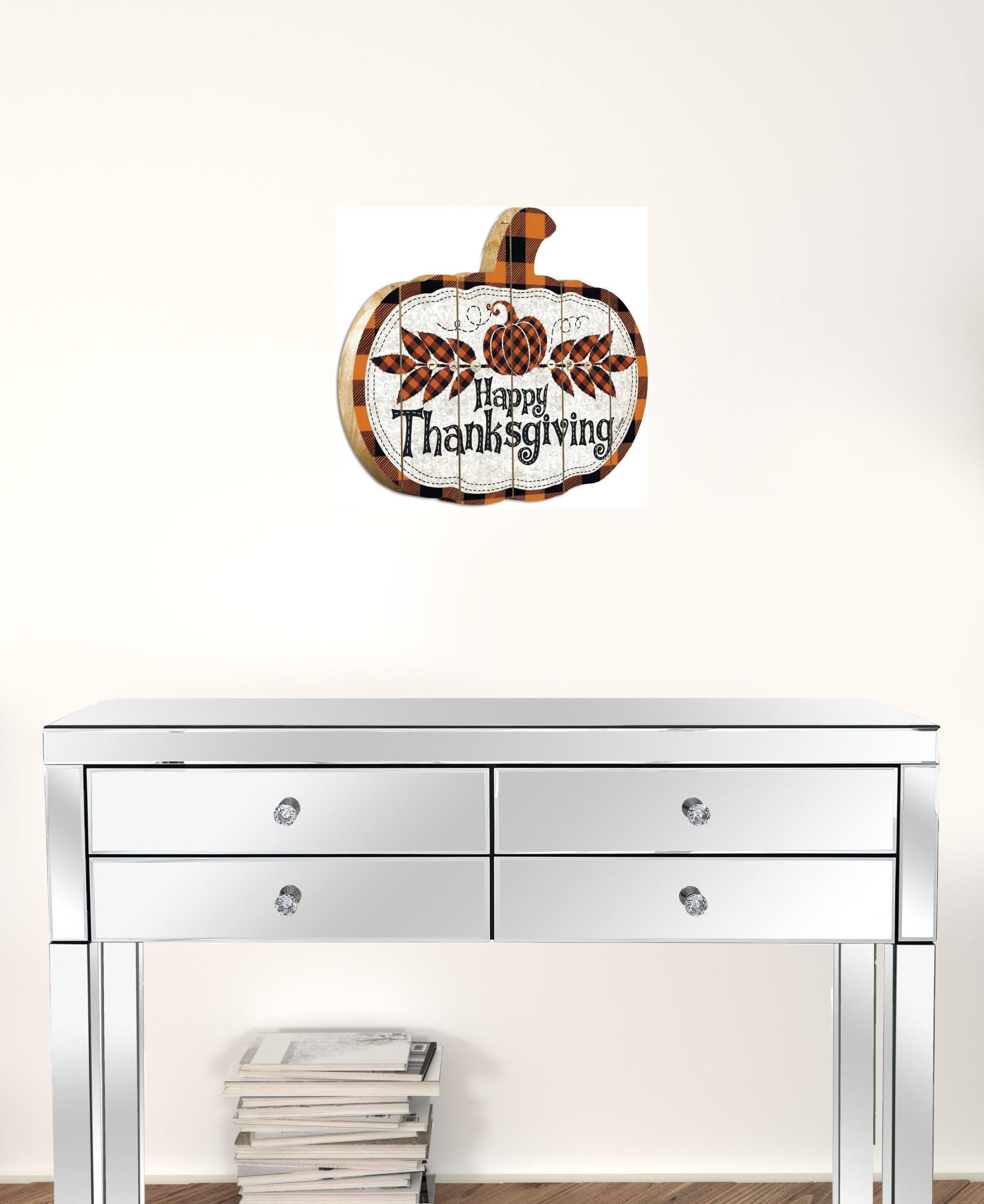 Happy Thanksgiving Unframed Print Wall Art - Galactic capuchin