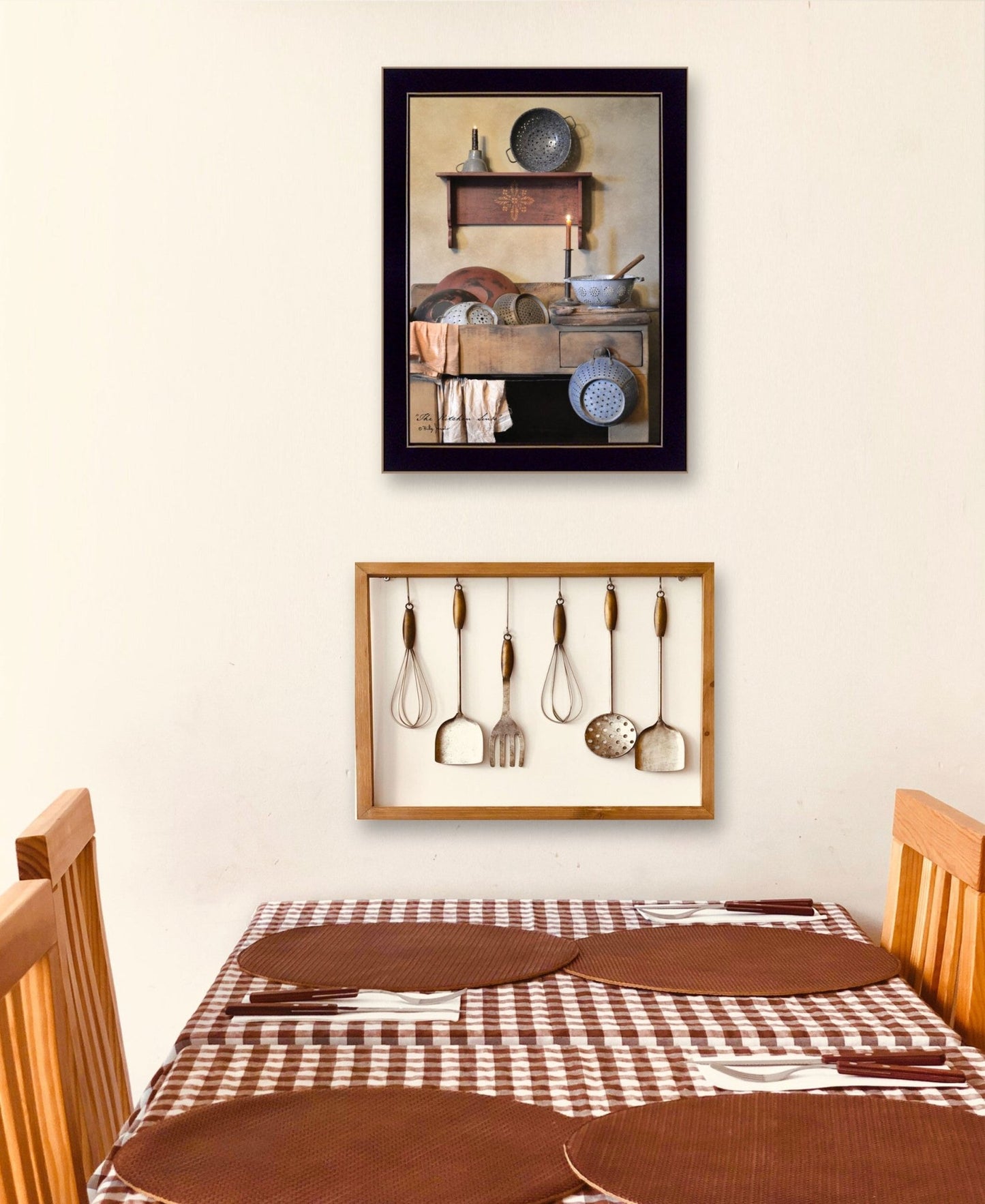 The Kitchen Sink Black Framed Print Kitchen Wall Art - Galactic capuchin