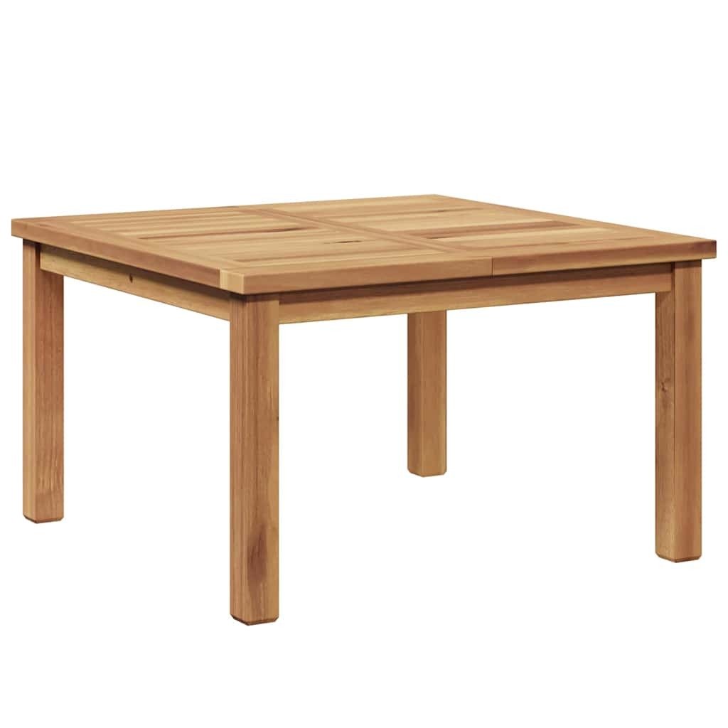 Coffee Table Brown 23.62 x 23.62 x 14.17 in Solid Teak Wood - Galactic capuchin