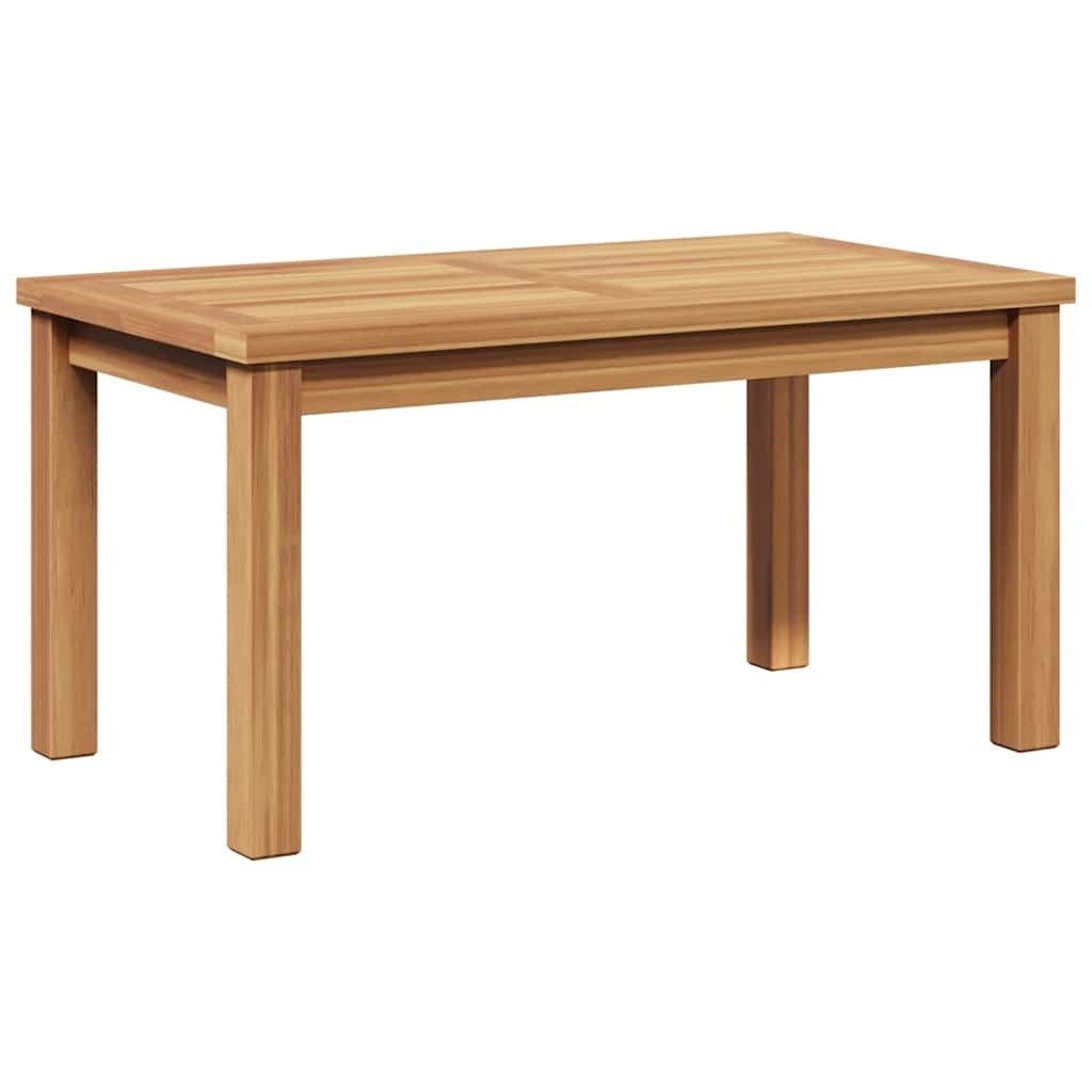 Coffee Table Brown 27.56 x 15.75 x 14.17 in Solid Teak Wood - Galactic capuchin