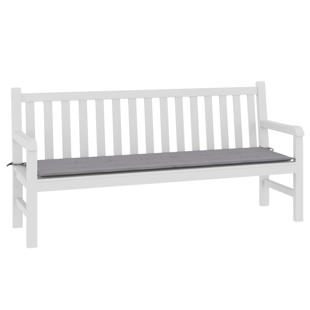 Garden Bench Cushion Grey Oxford fabric (100% polyester) - Galactic capuchin