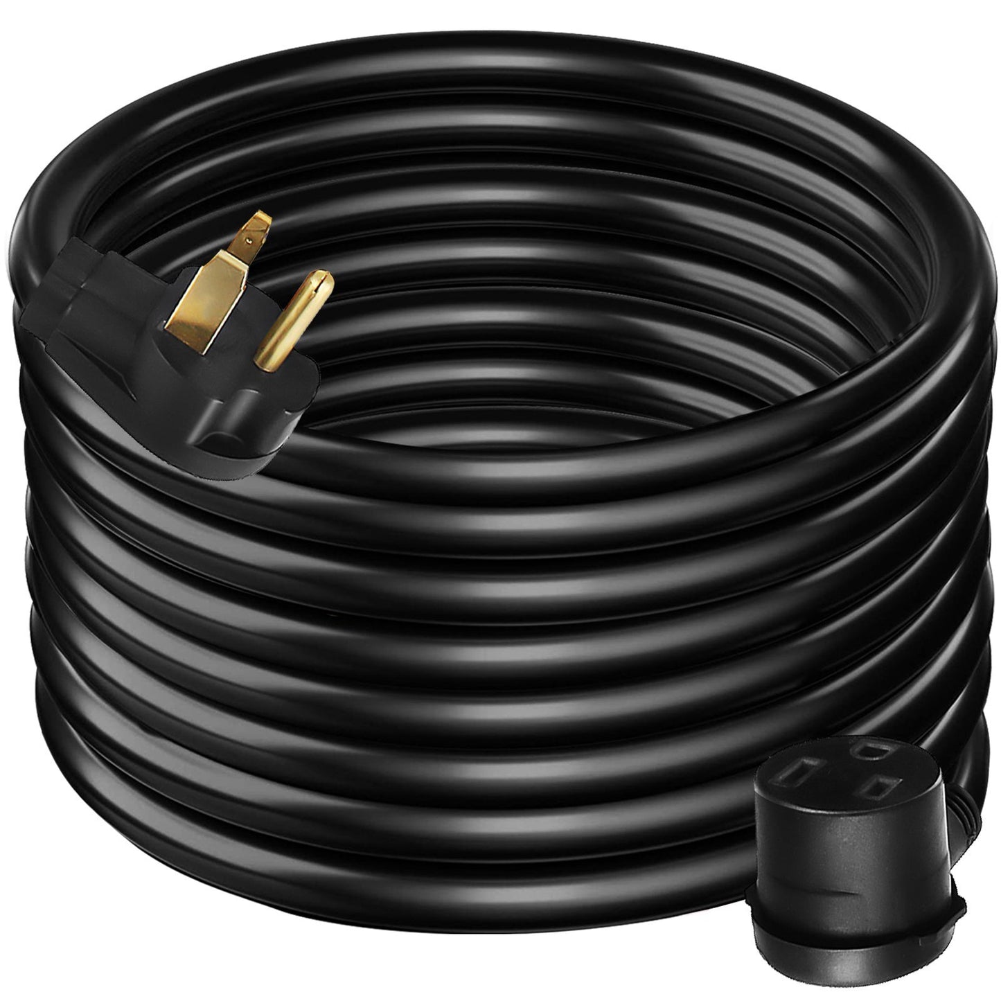 Welder Extension Cord, 30 Amp 50 ft, Extension Cord for Portable Welders, NEMA 6 - 50P, 10/3 AWG, 250V, 7500W Heavy Duty Pure Copper Welder Cable, for Outdoor MIG TIG Plasma, STW Weather - proof - Galactic capuchin