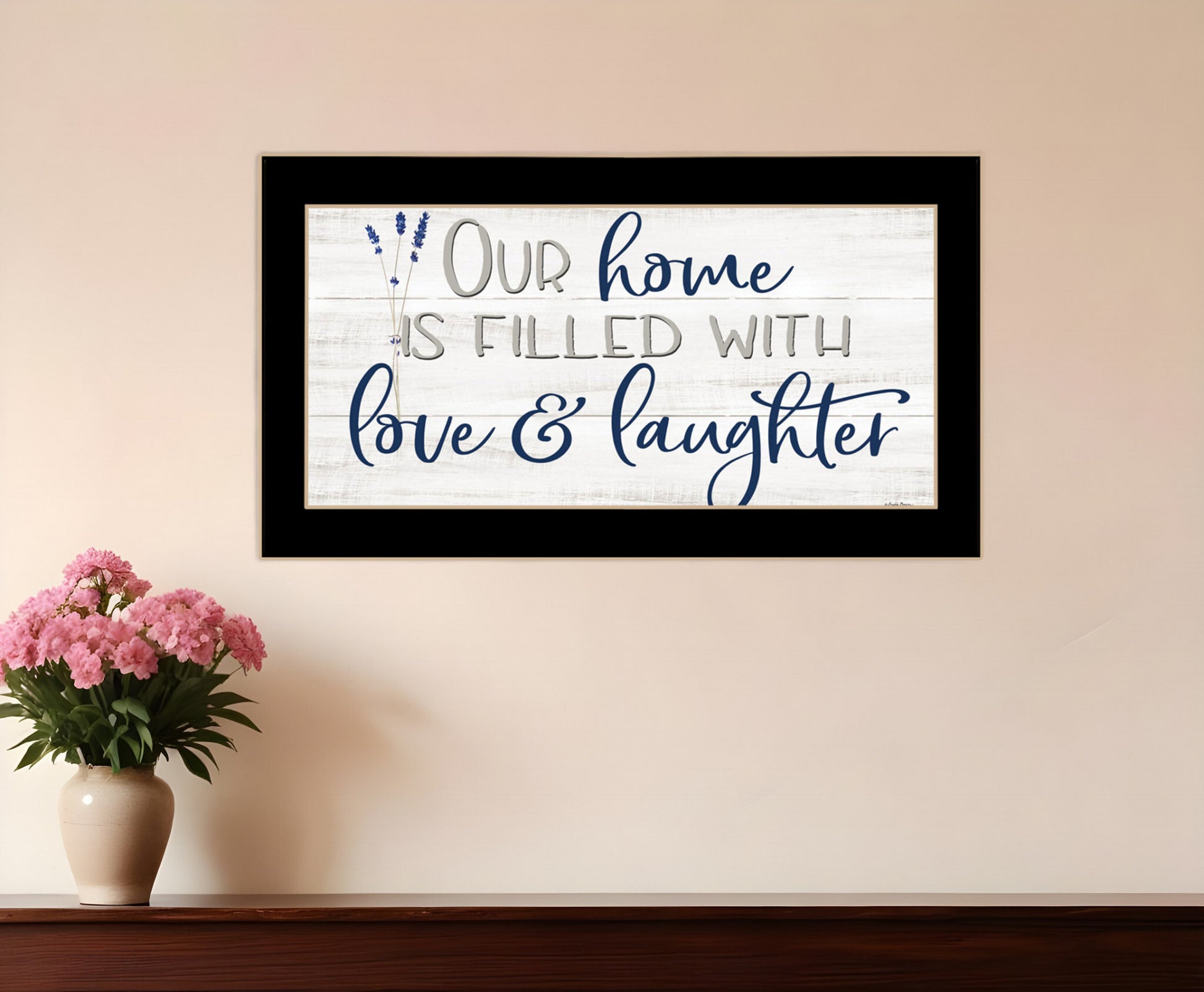 Our Home Black Framed Print Wall Art - Galactic capuchin