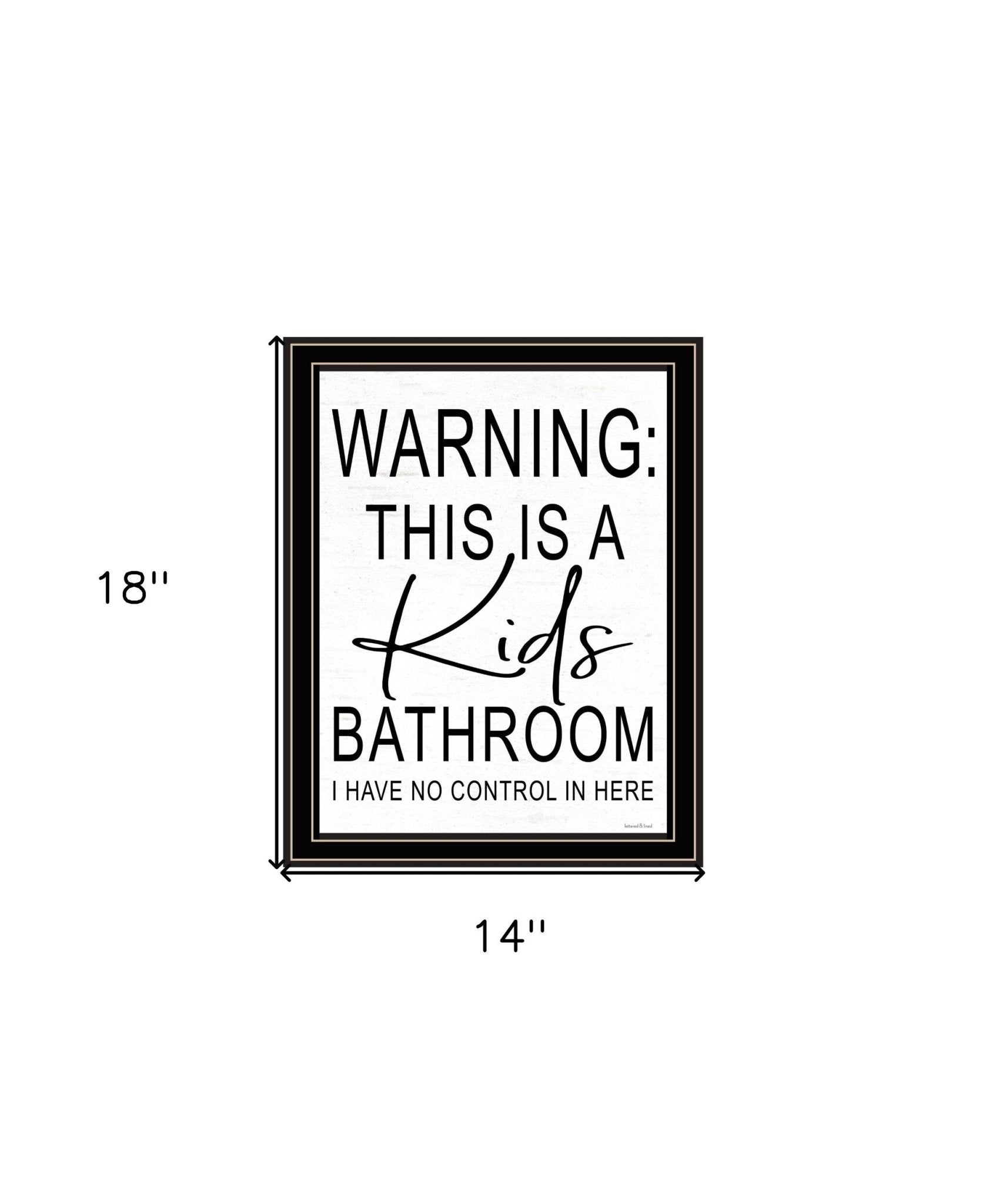 Kids Bathroom Black Framed Print Bathroom Wall Art - Galactic capuchin