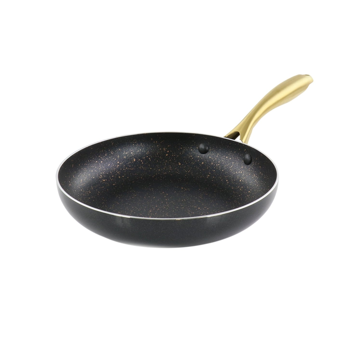 Gibson Home Ellsworth 9.5 Inch Aluminum Nonstick Frying Pan - Galactic capuchin