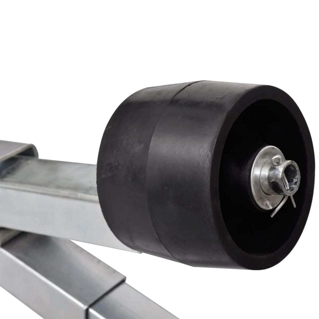 Boat Trailer Bottom Support Bracket with Keel Rollers - Galactic capuchin
