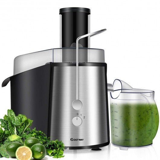 2 Speed Electric Juice Press for Fruit and Vegetable - Color: Silver - Galactic capuchin