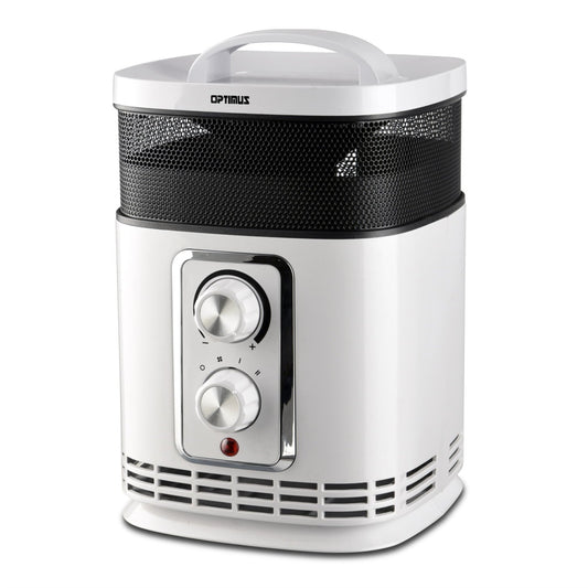 Optimus Portable 360 Surround Ceramic Heater with Thermostat - Galactic capuchin