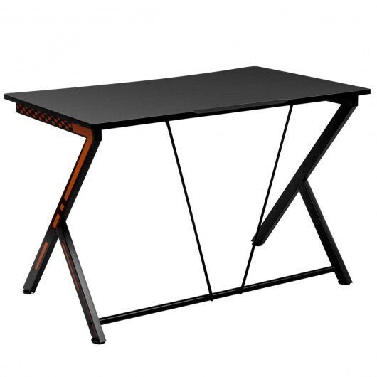 Home Office Modern Ergonomic Study Computer Desk for Small Space - Galactic capuchin