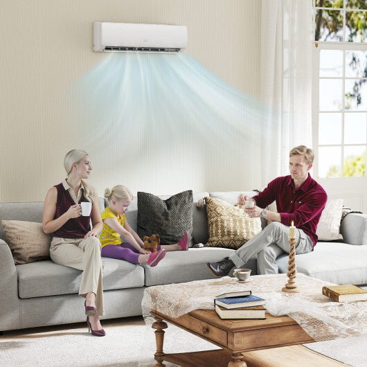 23000 BTU 208/230V Mini Split Heat Pump Heats at 5F Anti - Freeze Chassis Technology - Galactic capuchin